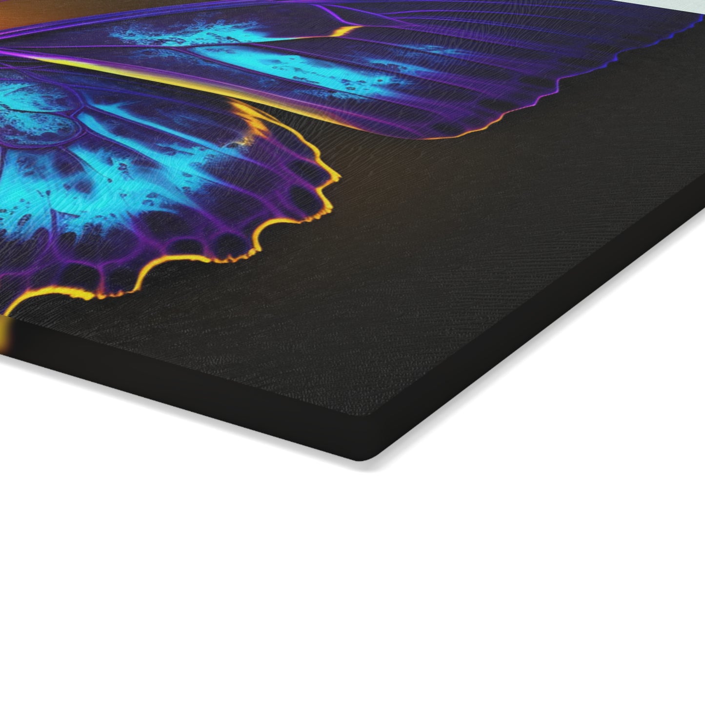 Glass Cutting Board Thermal Butterfly 4