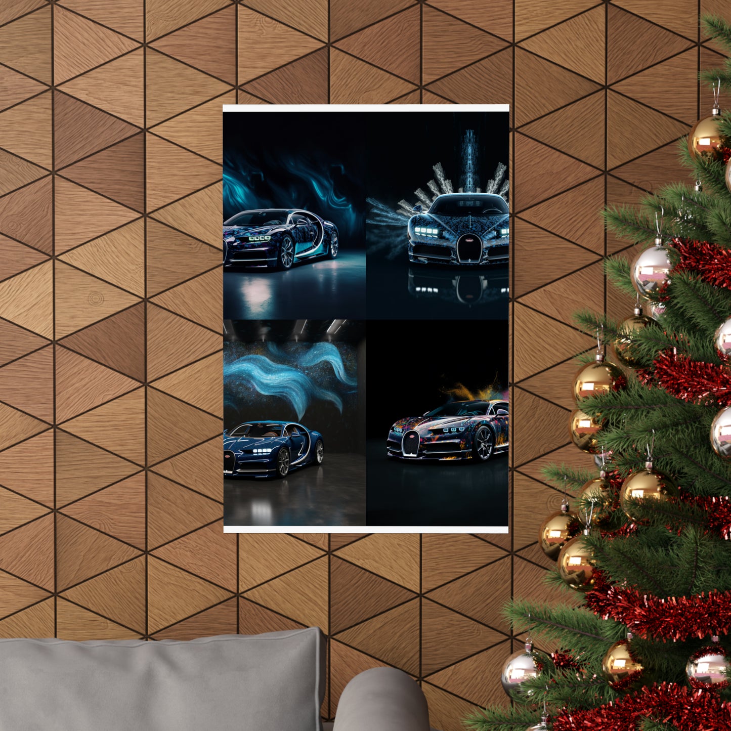 Premium Matte Vertical Posters Hyper Bugatti 5