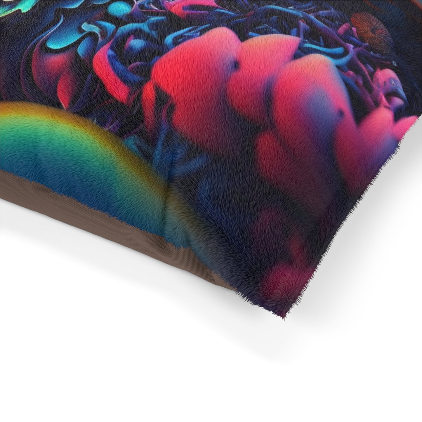 Pet Bed Florescent Skull Death 2