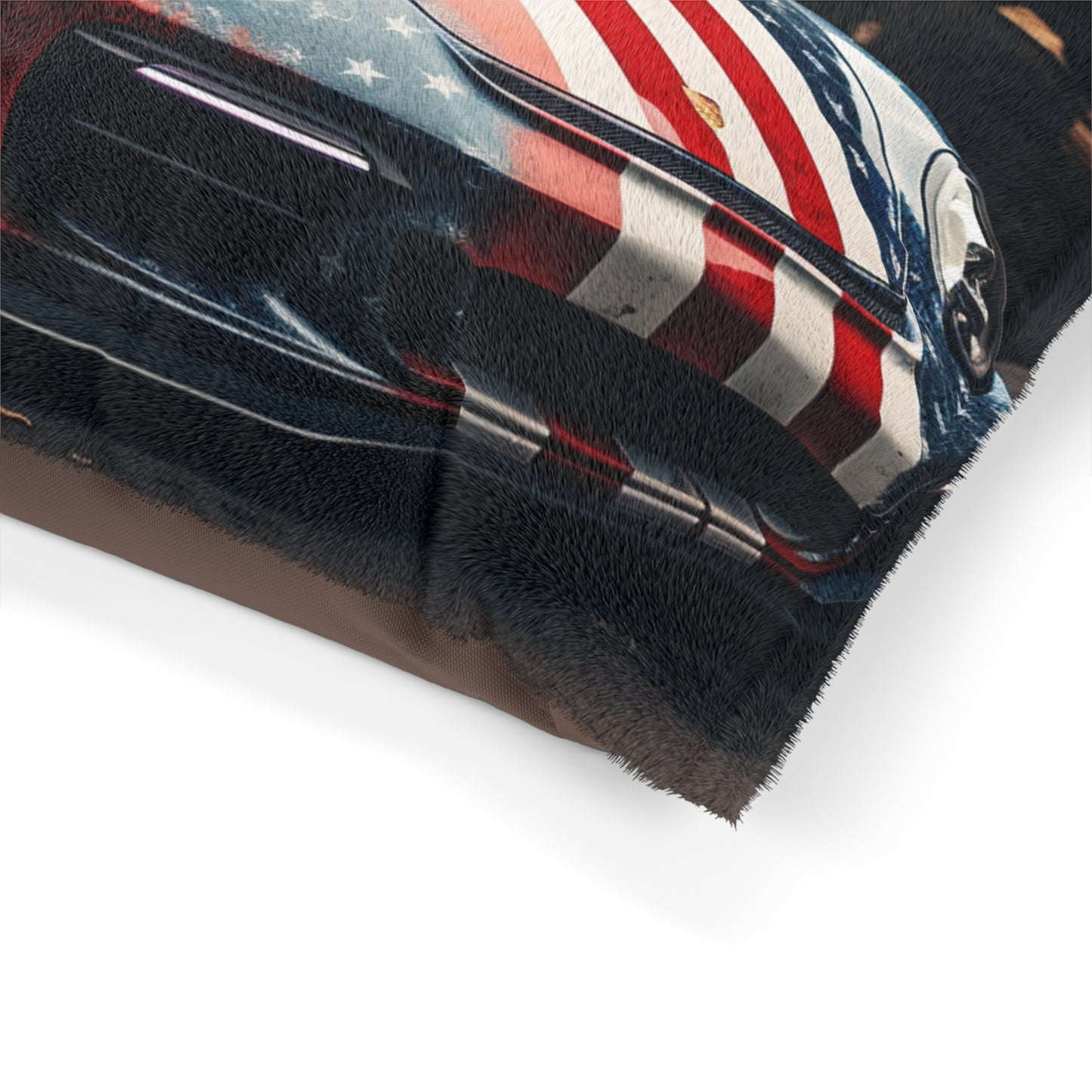 Pet Bed American Flag Porsche 3