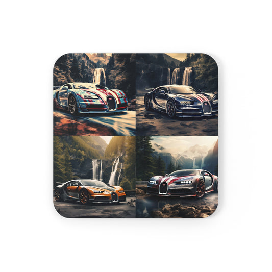 Corkwood Coaster Set Bugatti Waterfall 5