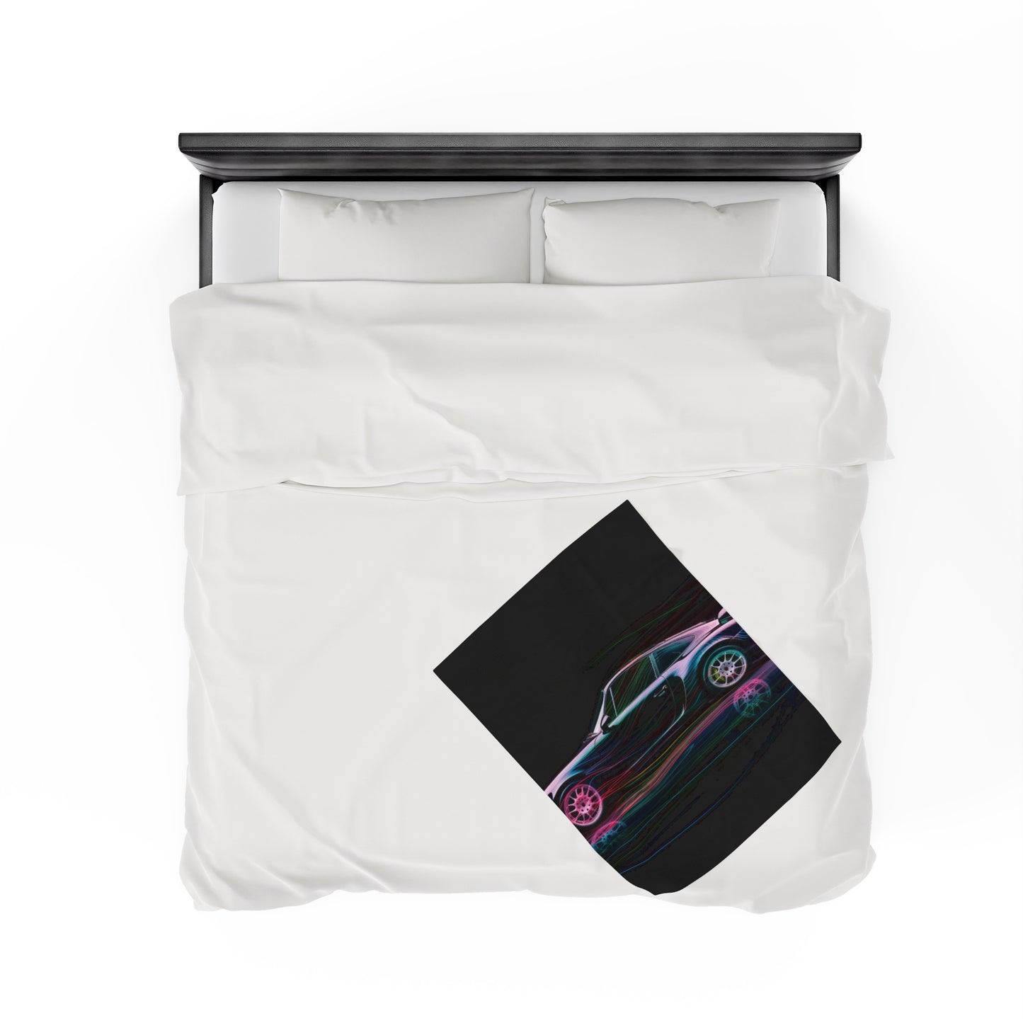 Velveteen Plush Blanket Porsche 933 1