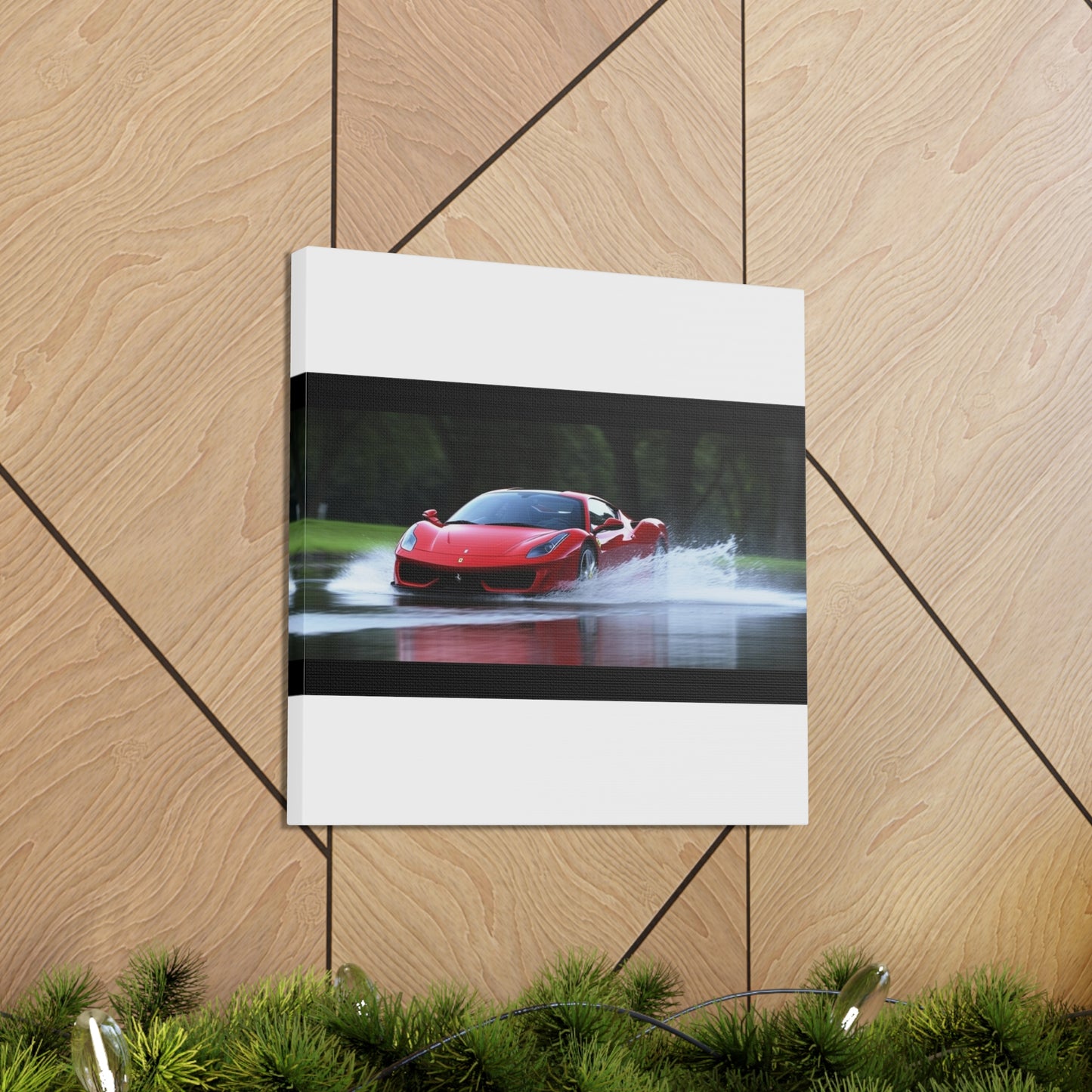 Canvas Gallery Wraps Water Ferrari Splash 2