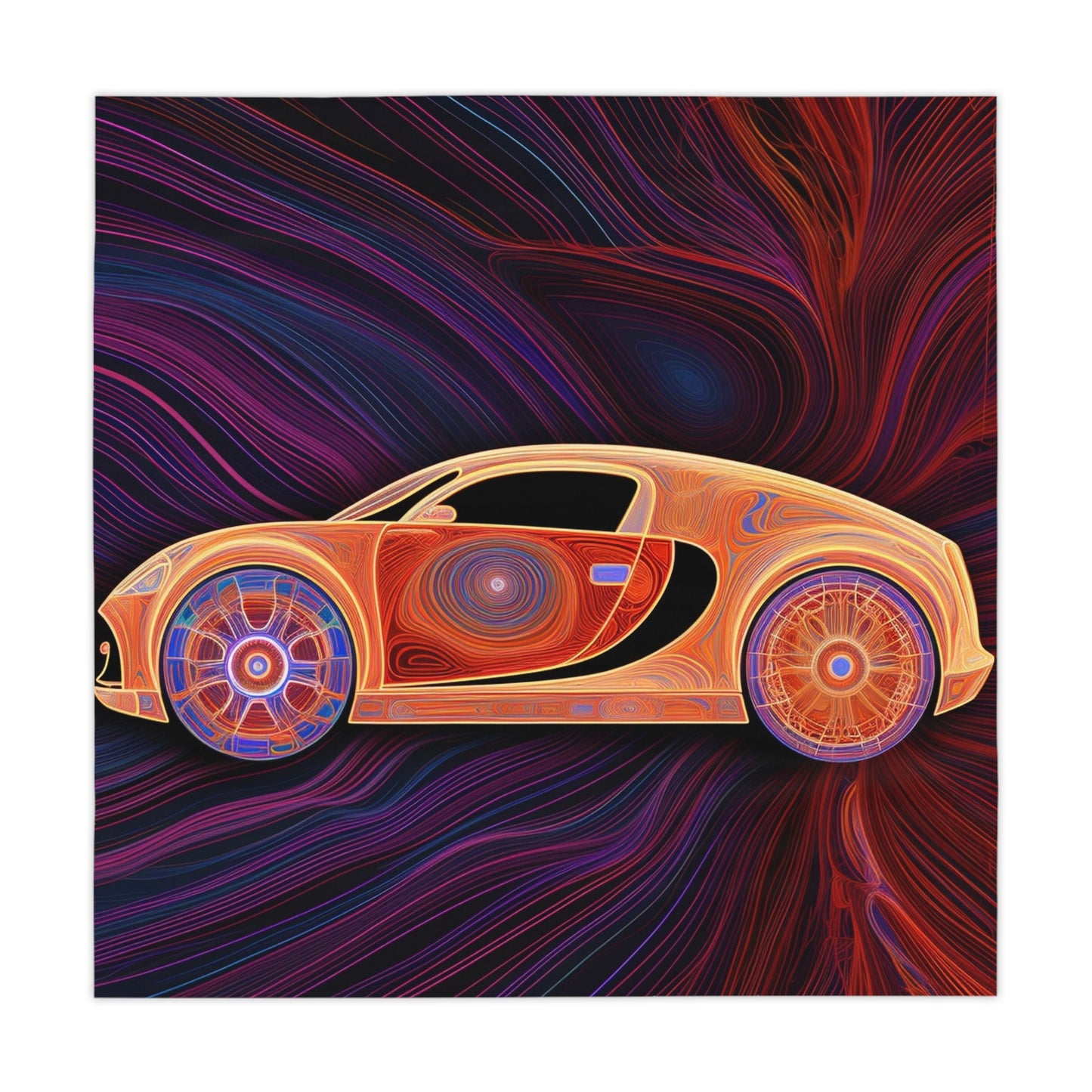 Tablecloth Bugatti Abstract Concept 2