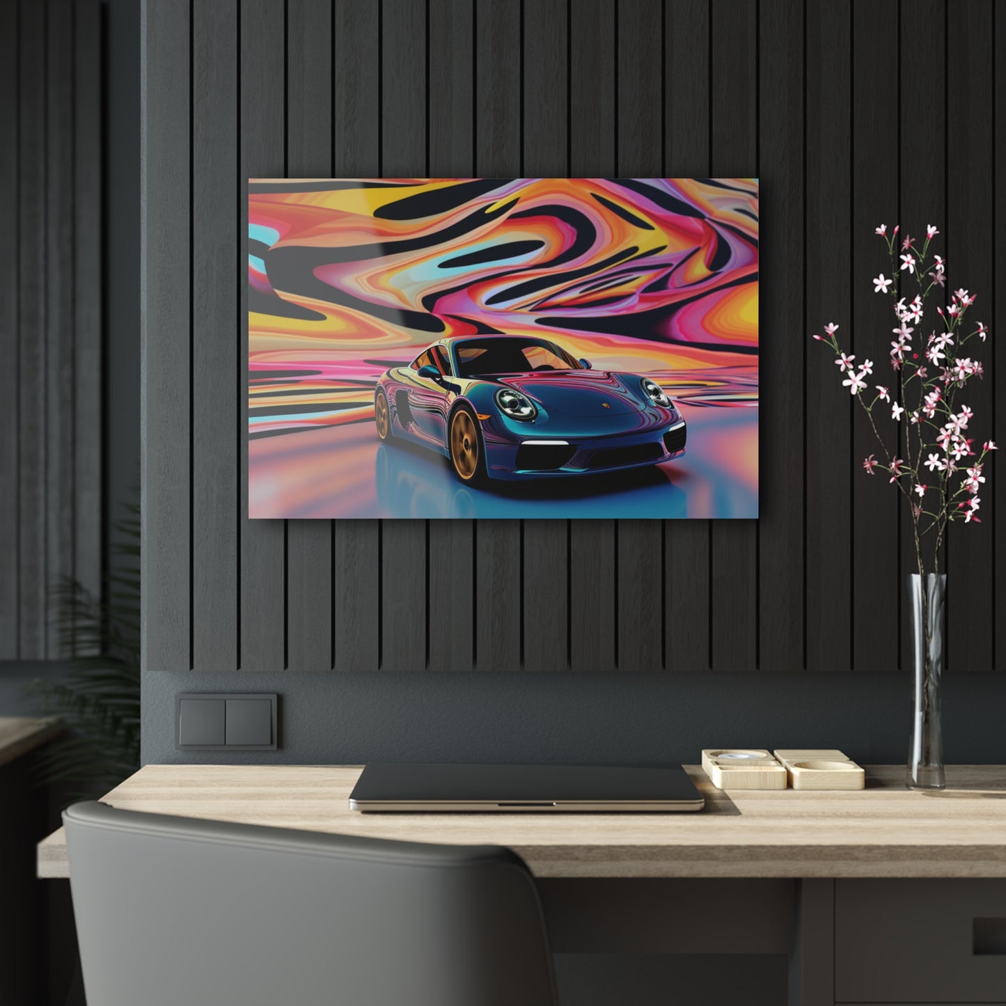 Acrylic Prints Porsche Water Fusion 2