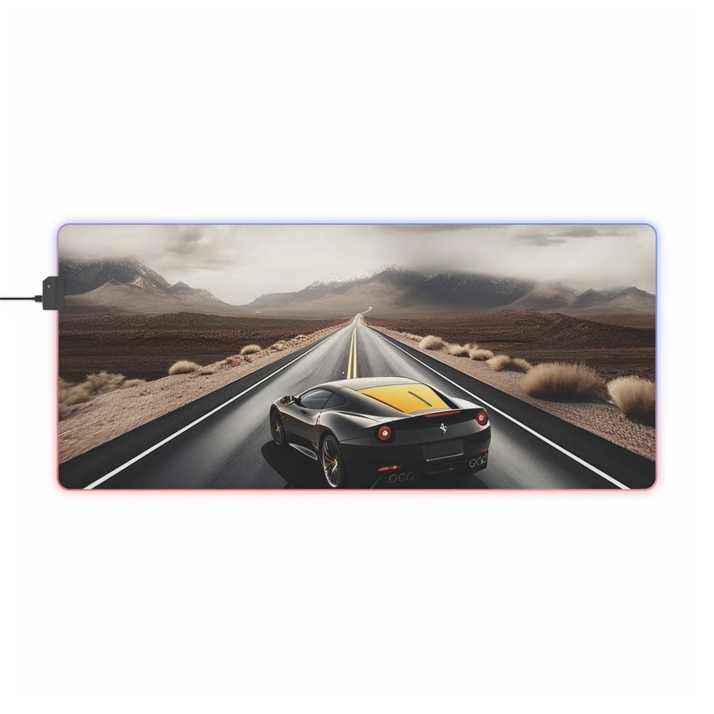 LED Gaming Mouse Pad Ferrari Road 4