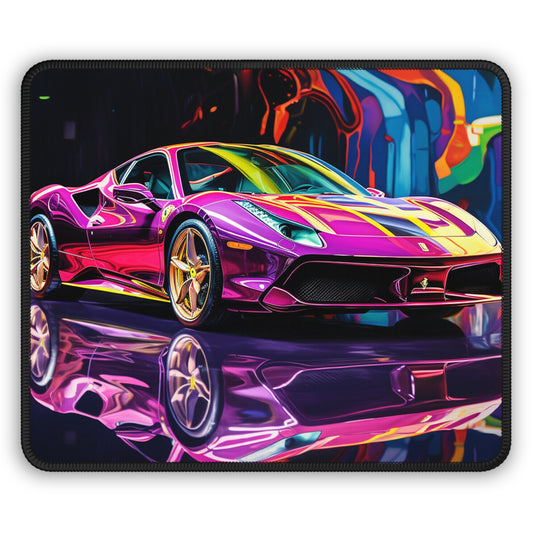 Gaming Mouse Pad  Pink Macro Ferrari 2