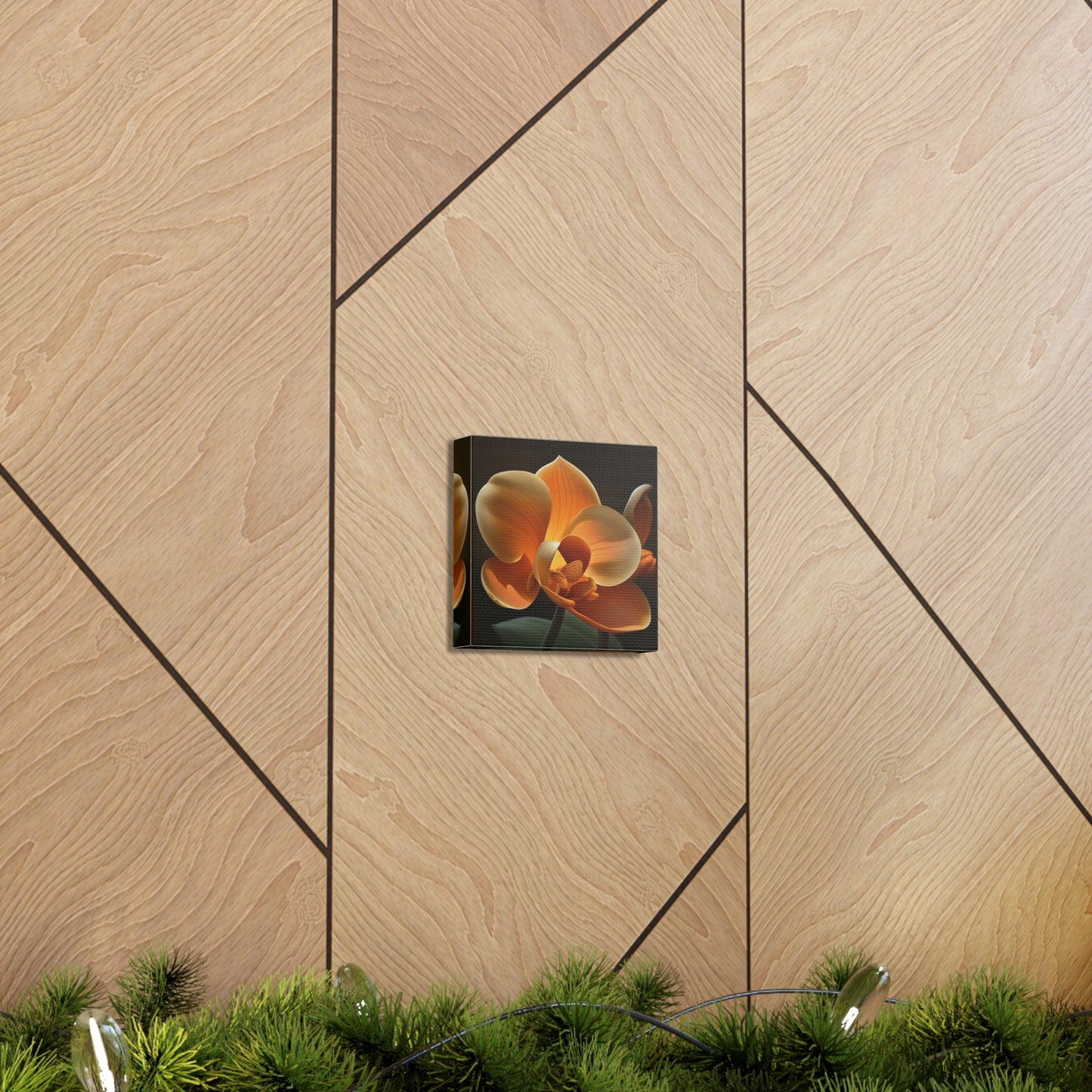 Canvas Gallery Wraps Orange Orchid 4