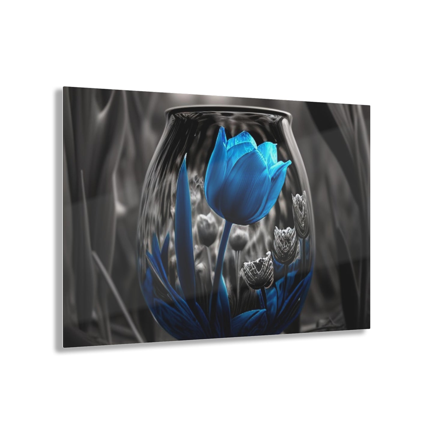 Acrylic Prints Tulip Blue 4