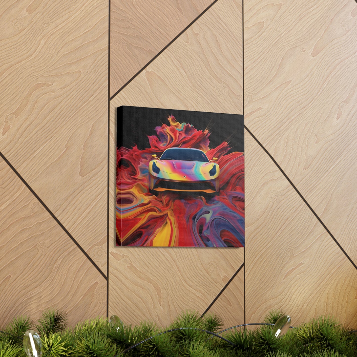 Canvas Gallery Wraps Ferrari Water Fusion 1