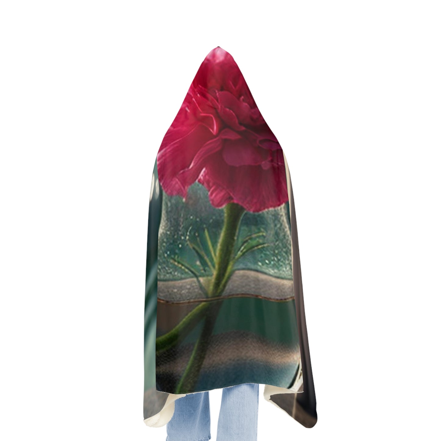 Snuggle Hooded Blanket Carnation 4