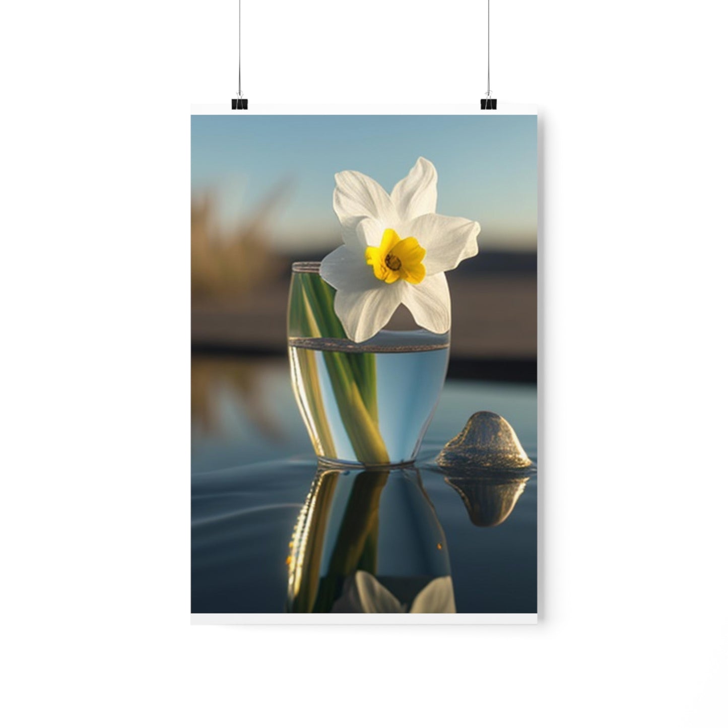 Premium Matte Vertical Posters Daffodil 4