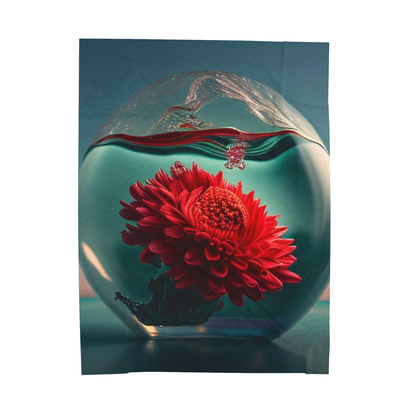 Velveteen Plush Blanket Chrysanthemum 4