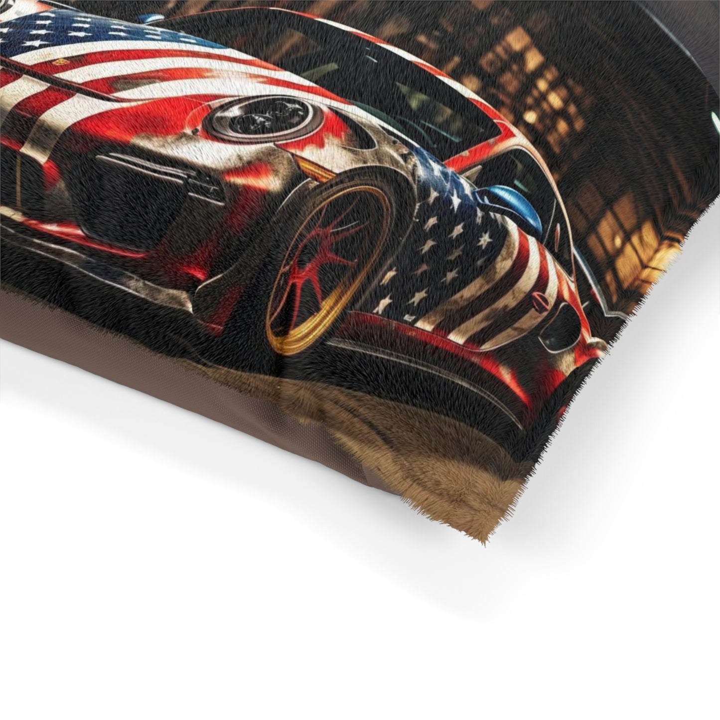 Pet Bed American Flag Porsche 5