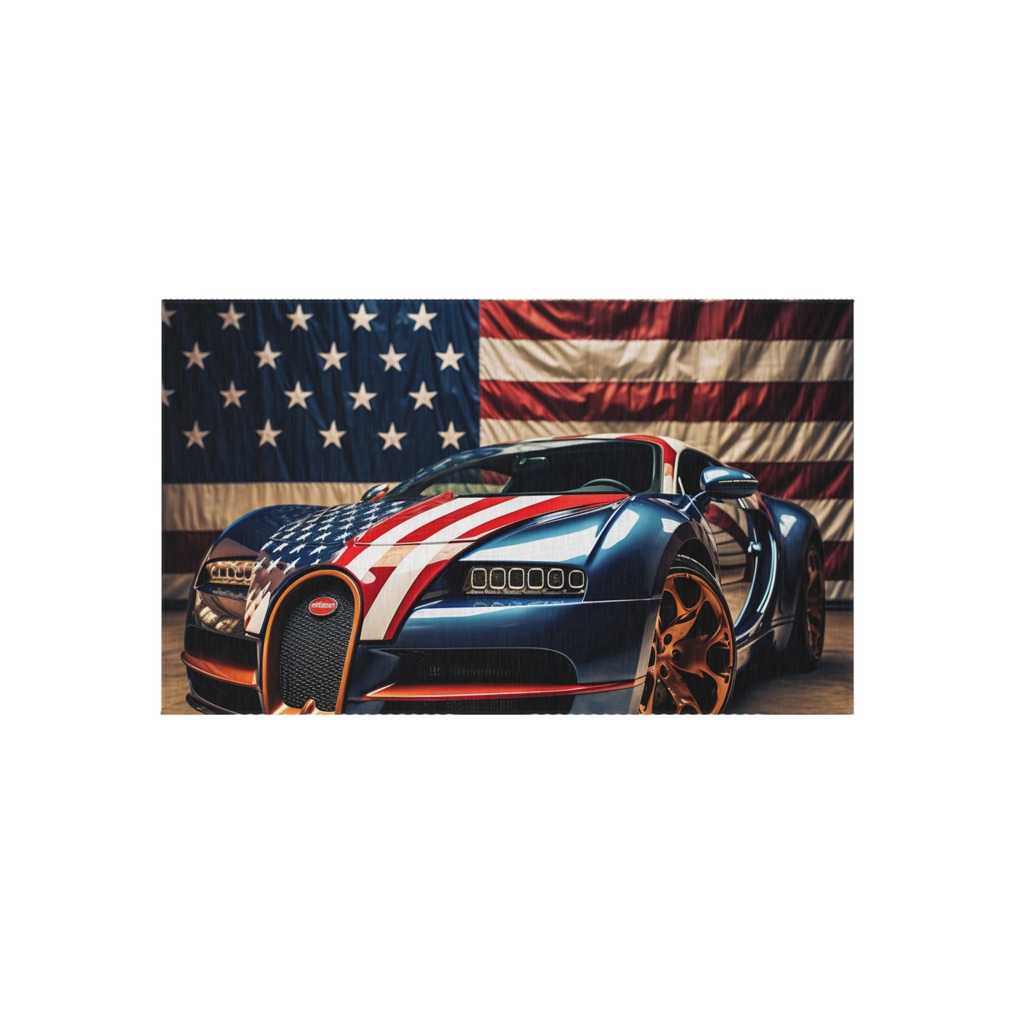 Outdoor Rug  Bugatti Flag American 4