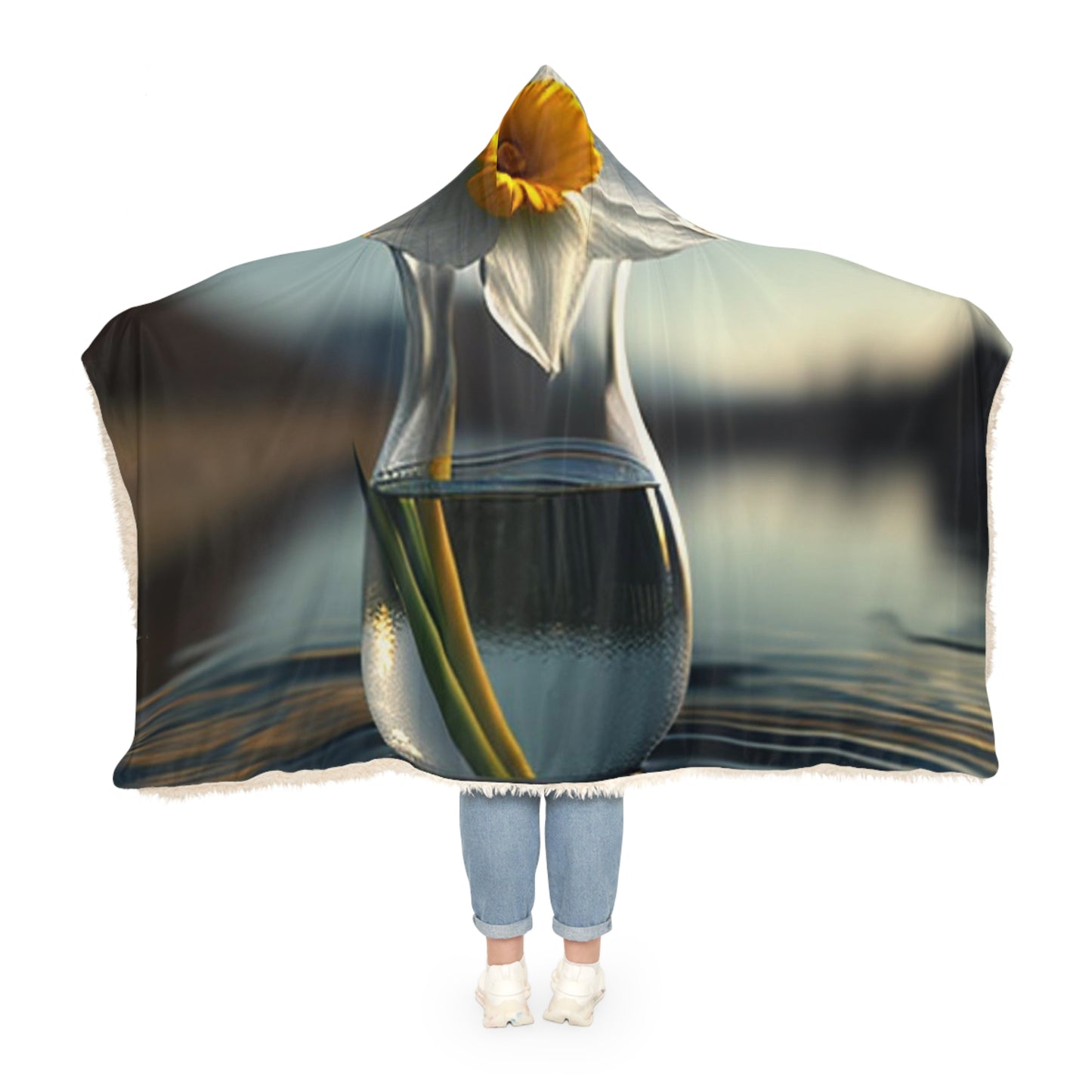 Snuggle Hooded Blanket Daffodil 3