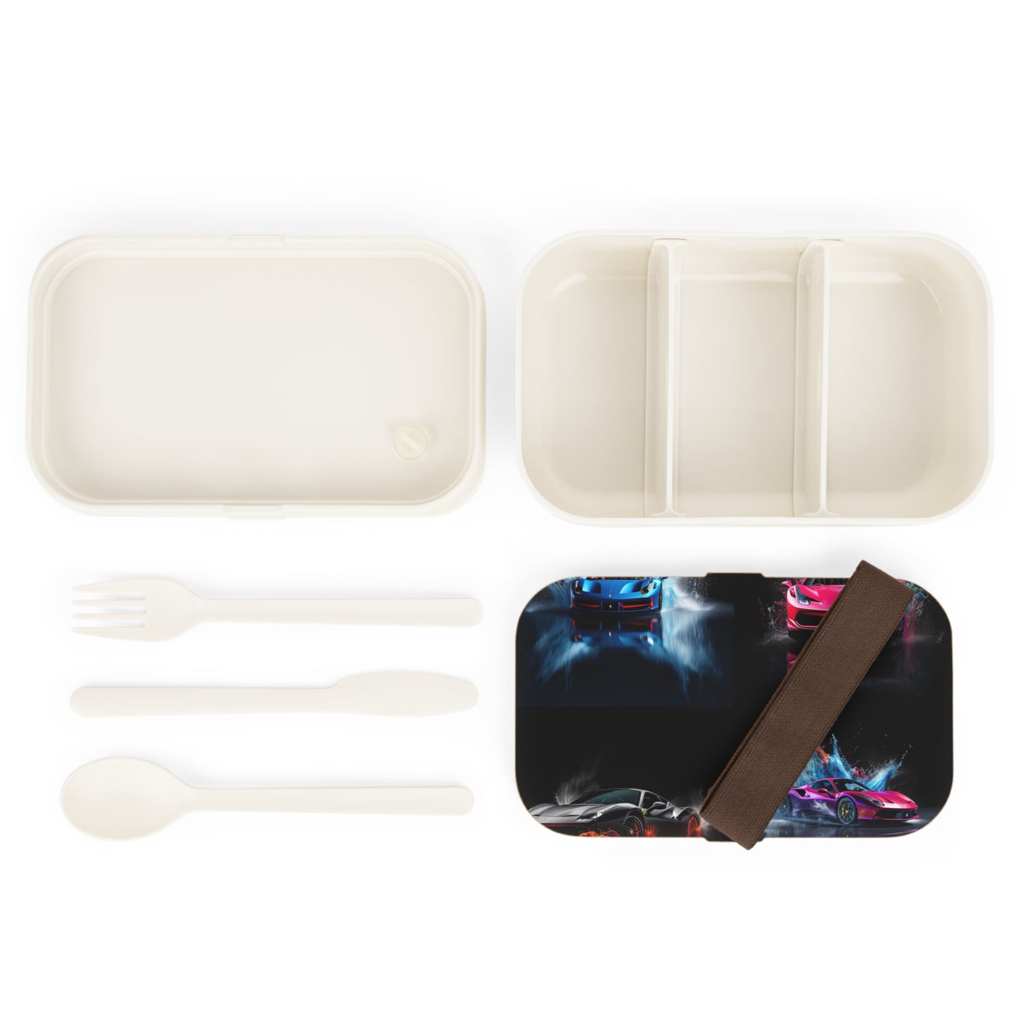 Bento Lunch Box Ferrari Water Splash 5