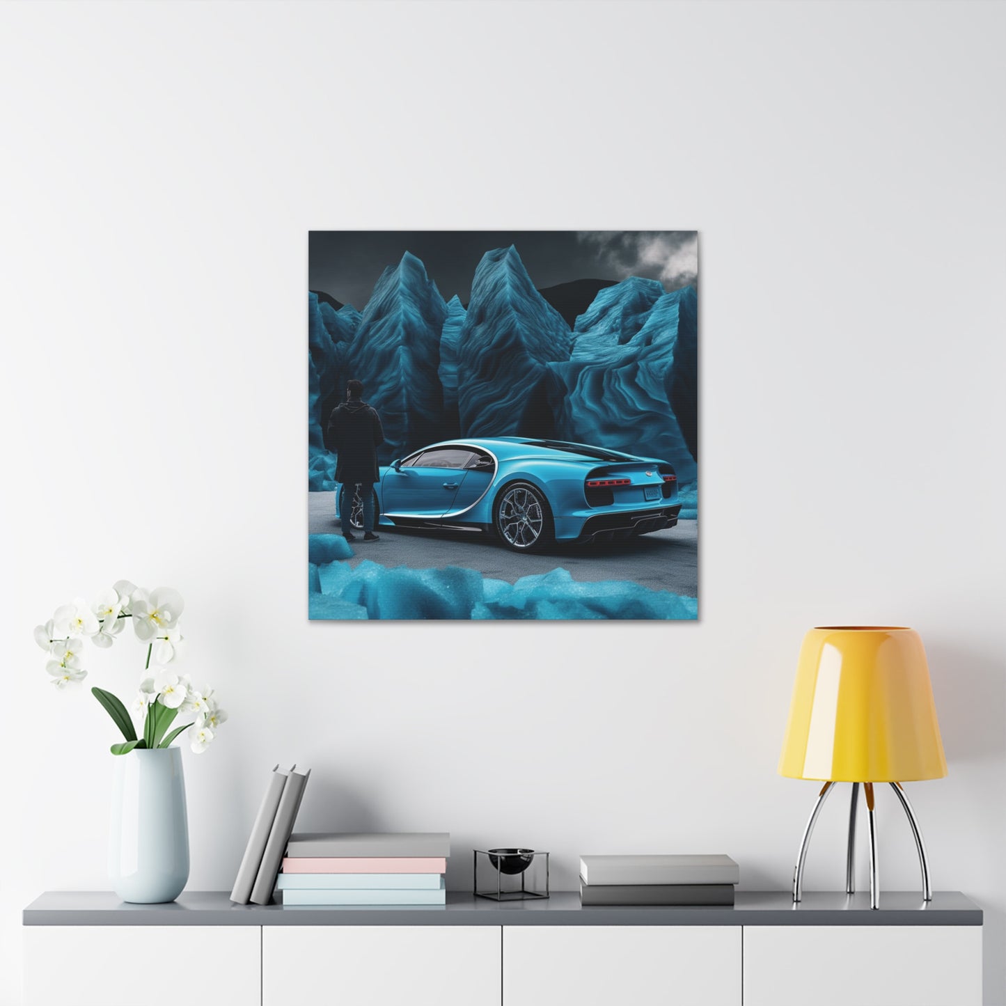 Canvas Gallery Wraps Bugatti Real Look 3