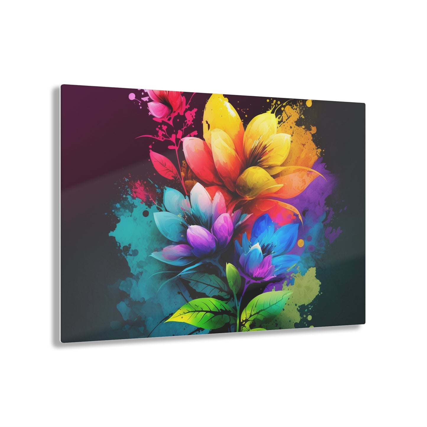 Acrylic Prints Bright Spring Flowers 3