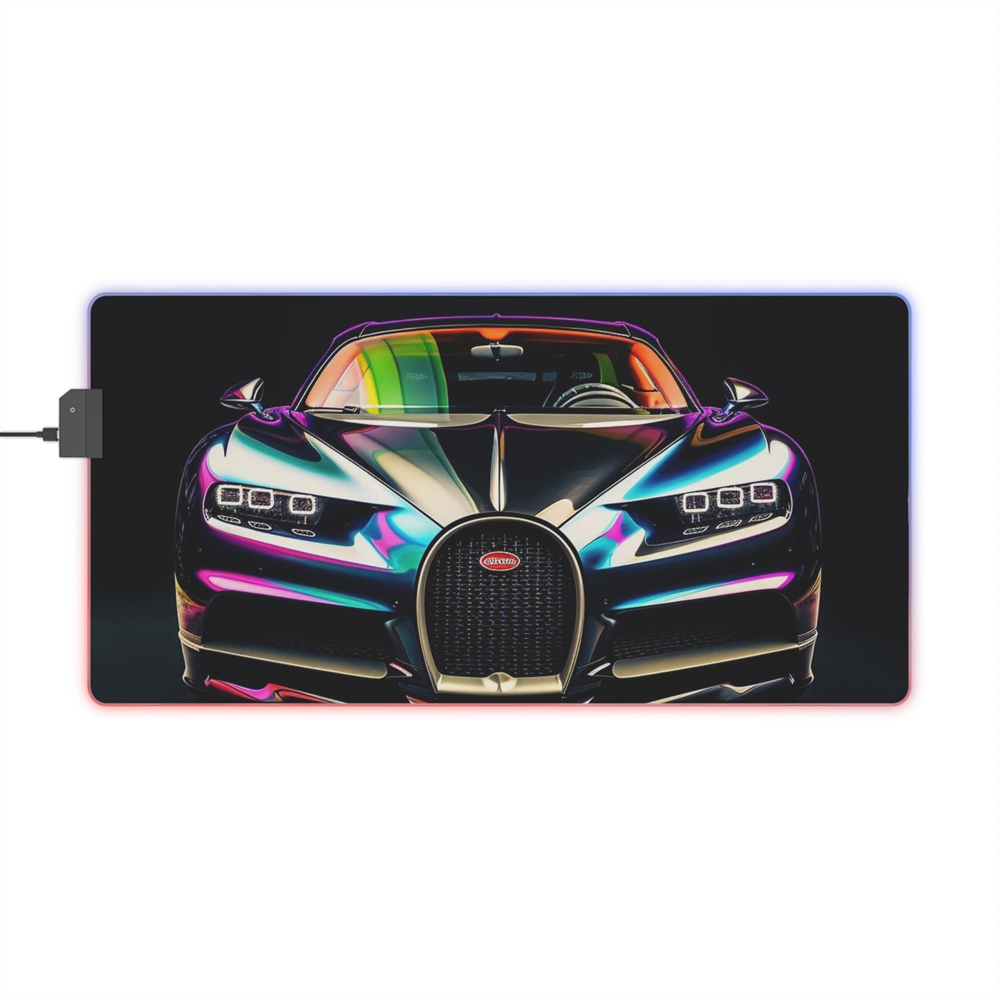 LED Gaming Mouse Pad Hyper Bugatti Chiron 4