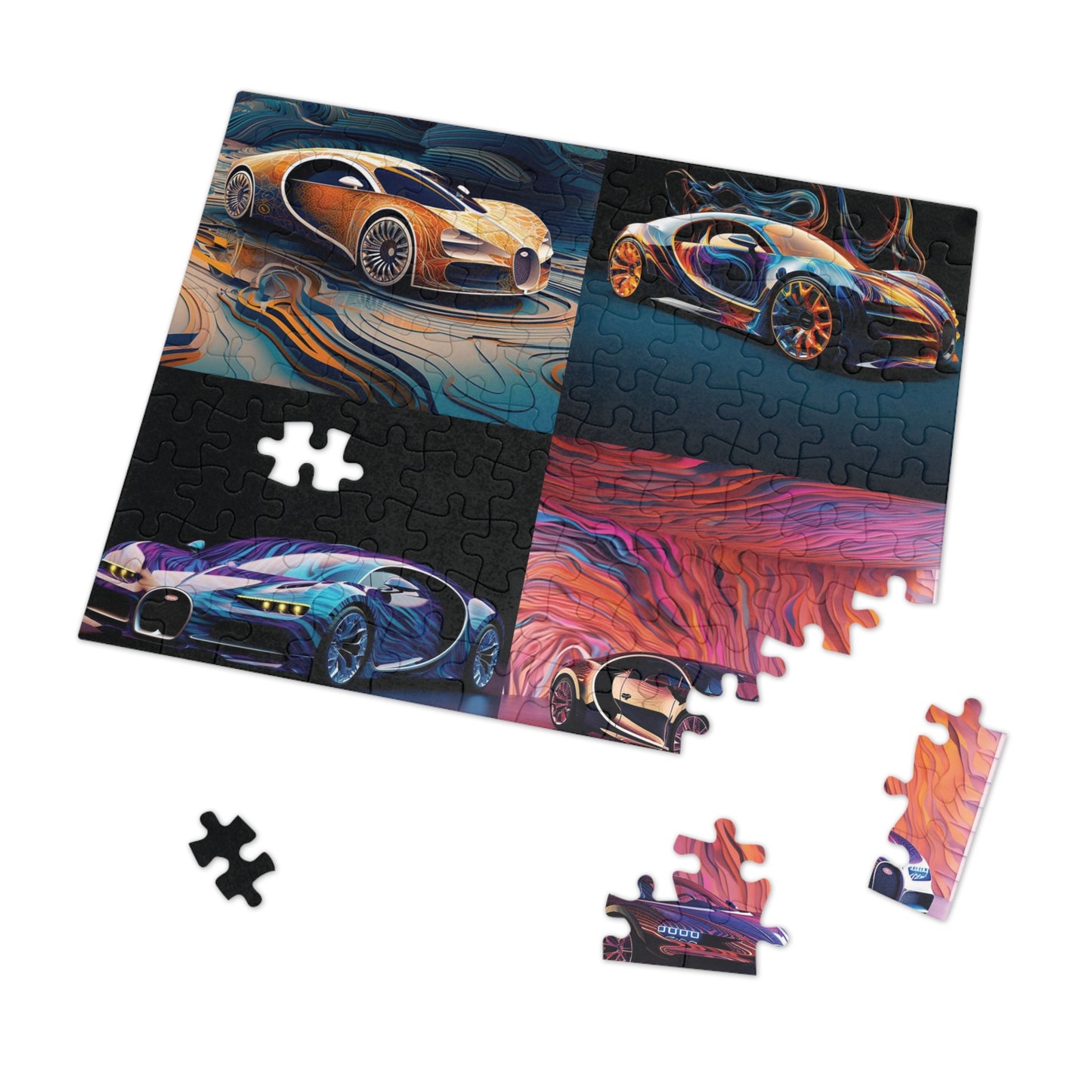 Jigsaw Puzzle (30, 110, 252, 500,1000-Piece) Bugatti Abstract Flair 5