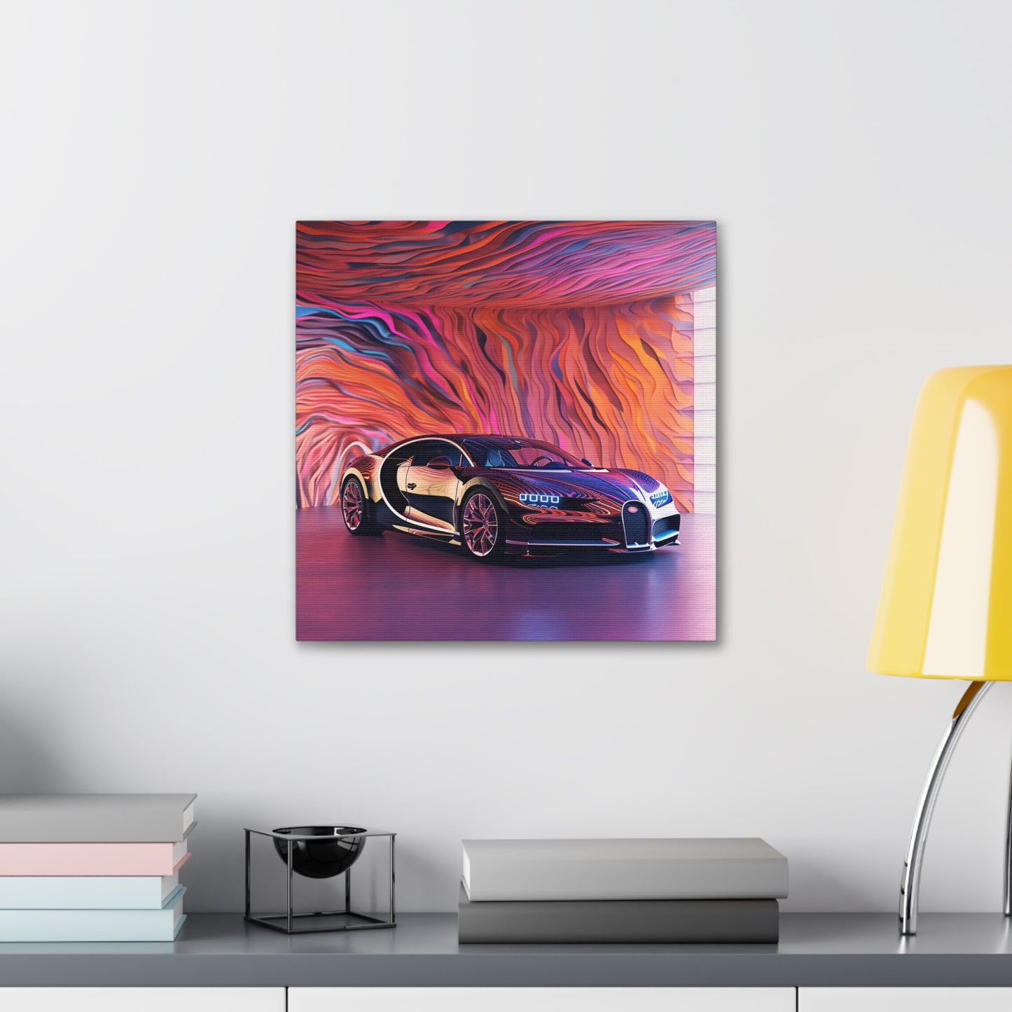 Canvas Gallery Wraps Bugatti Abstract Flair 4