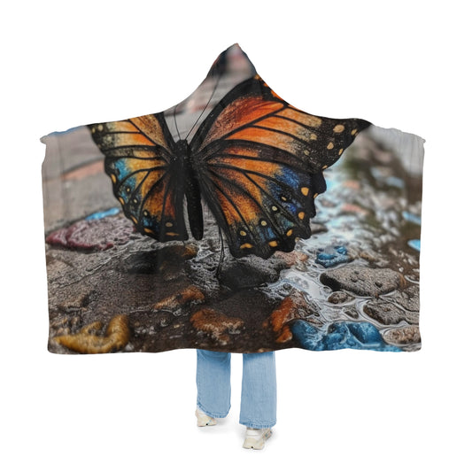 Snuggle Hooded Blanket Water Butterfly Street 4