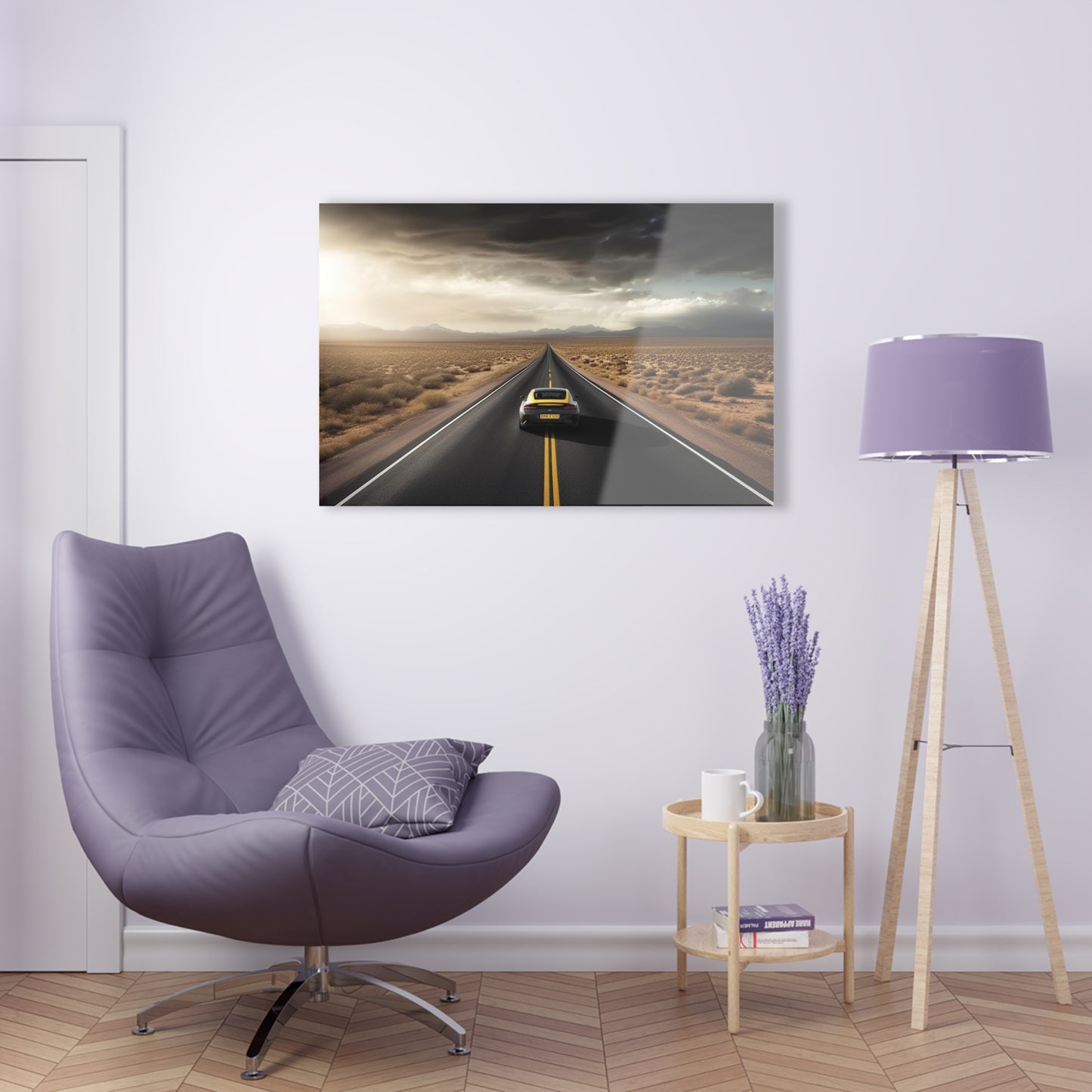 Acrylic Prints Ferrari Road 2