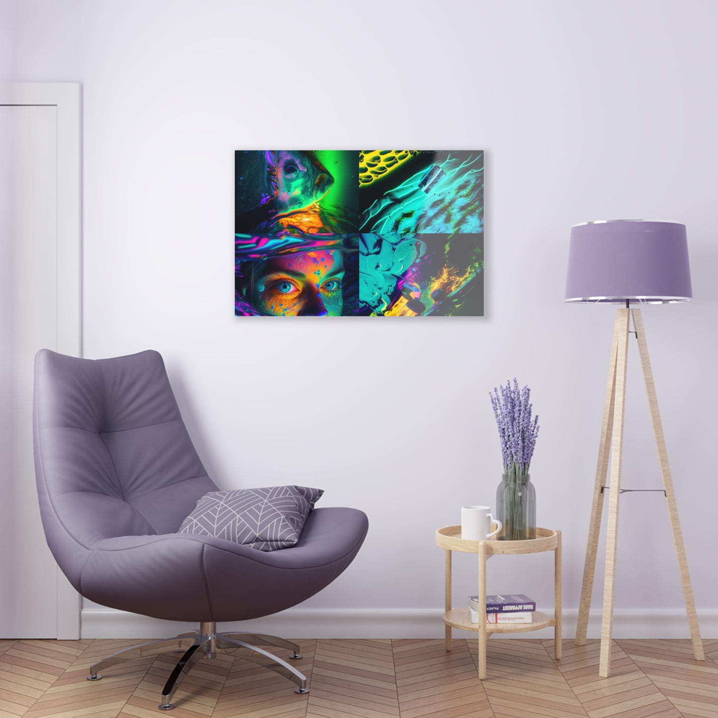 Acrylic Prints Florescent Glow 5