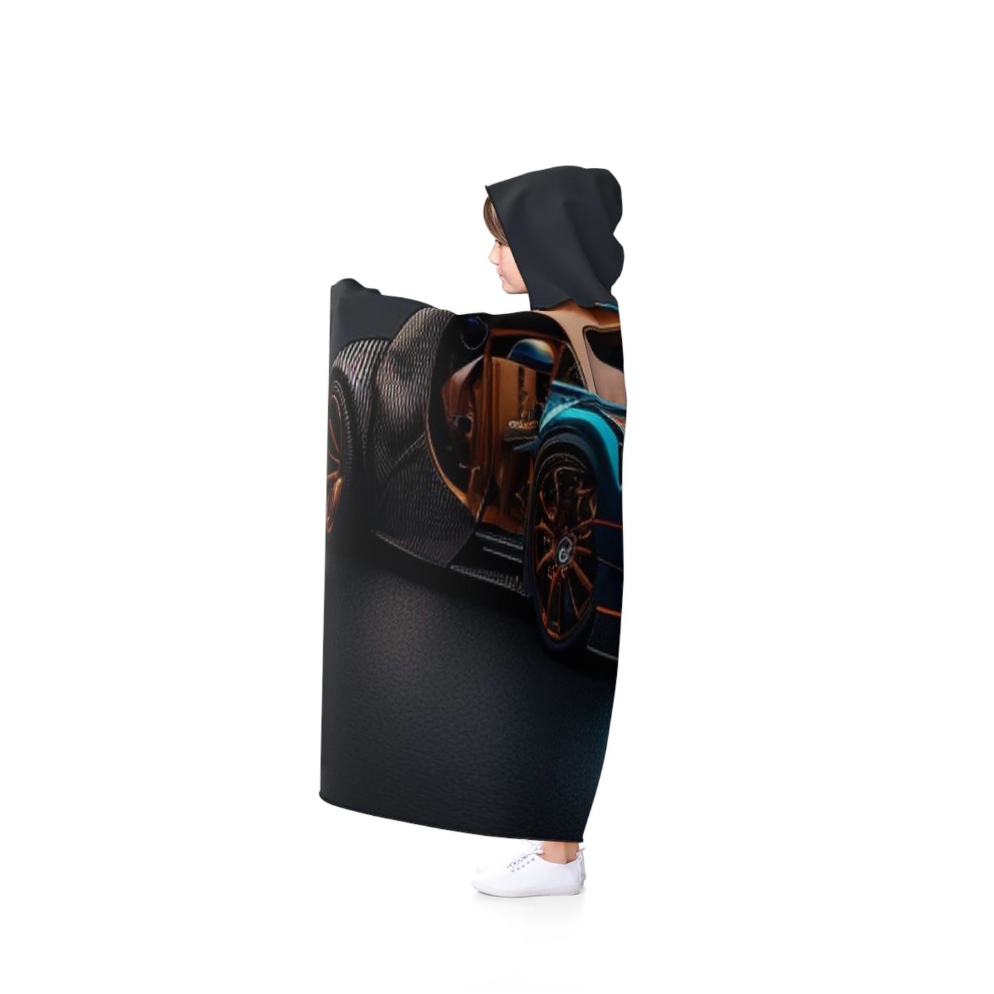 Hooded Blanket Bugatti Blue 4