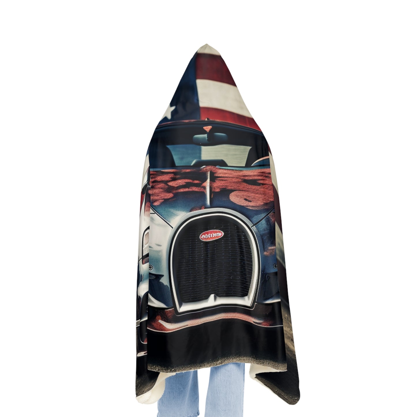 Snuggle Hooded Blanket Bugatti Flag 3