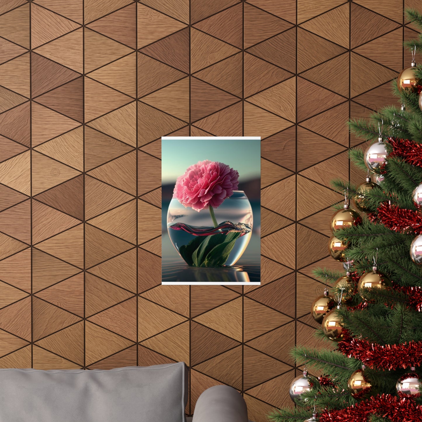 Premium Matte Vertical Posters Carnation 2