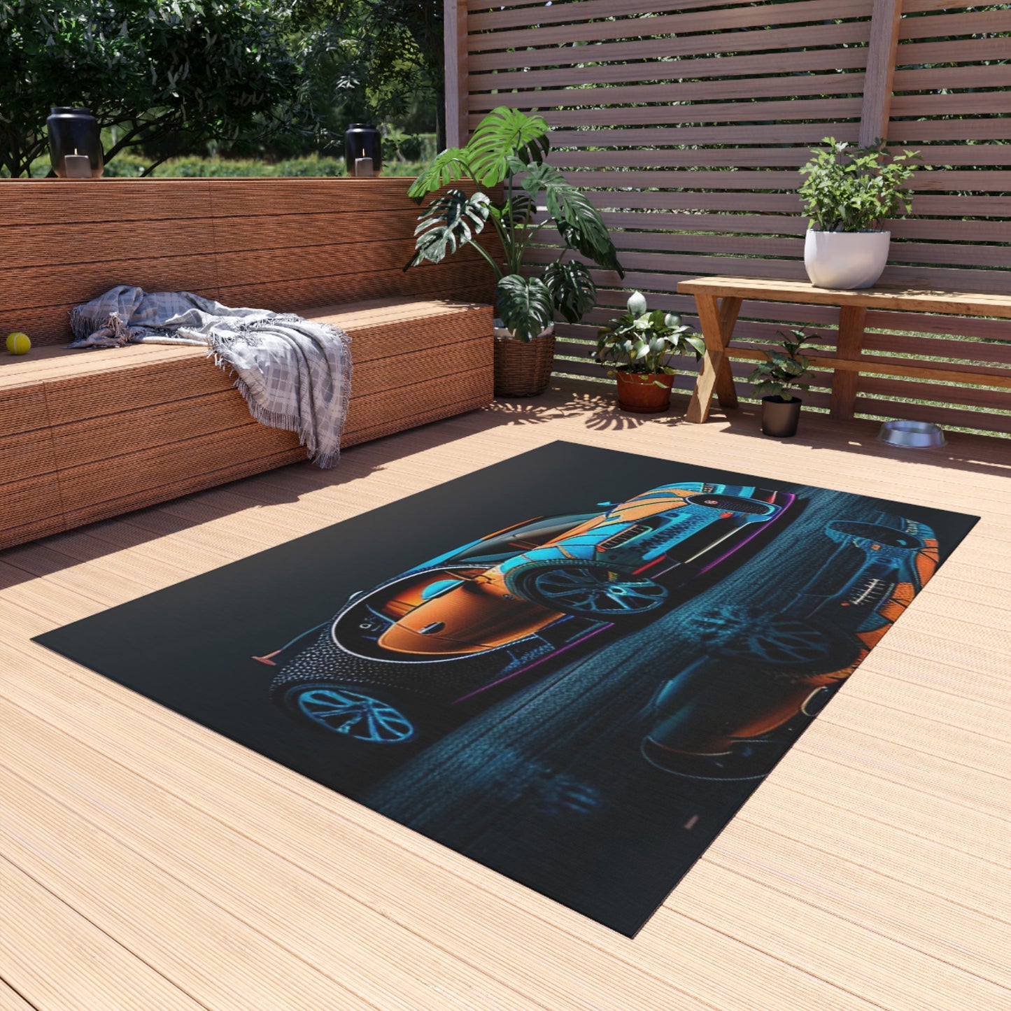 Outdoor Rug  Bugatti Blue 1