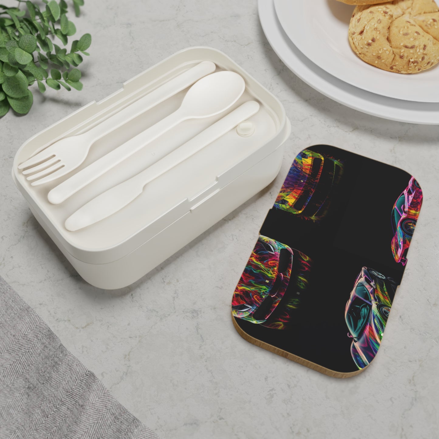 Bento Lunch Box Ferrari Color 5