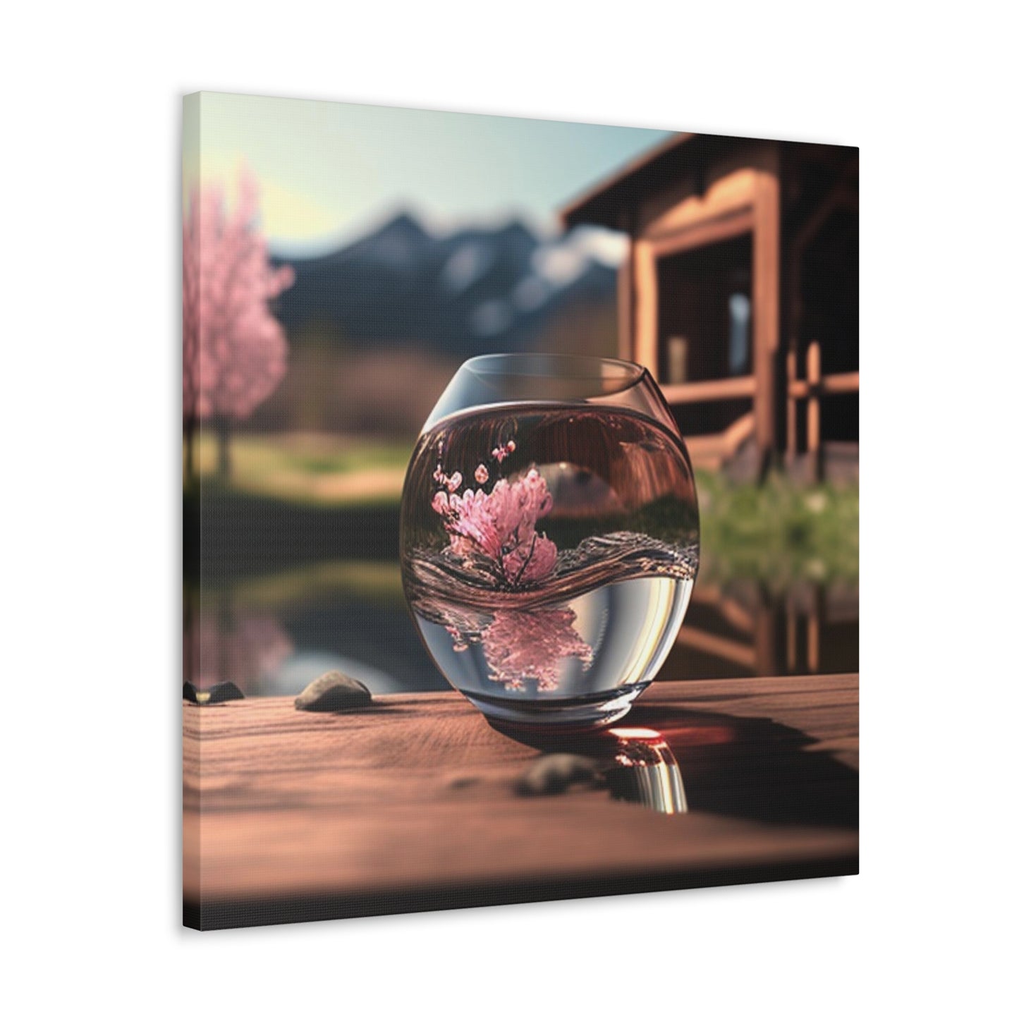 Canvas Gallery Wraps Cherry Blossom 4