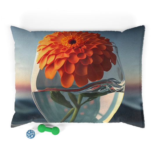 Pet Bed Orange Zinnia 4