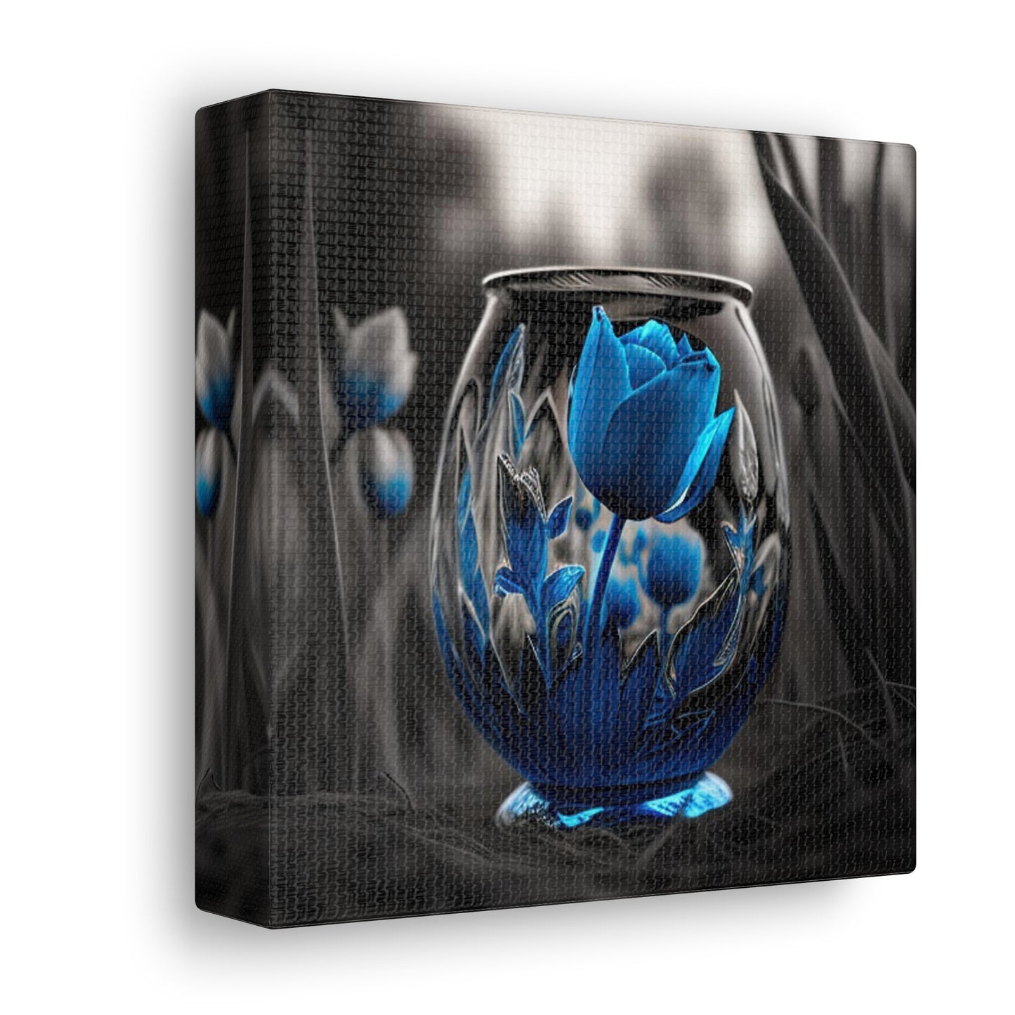 Canvas Gallery Wraps Tulip Blue 2