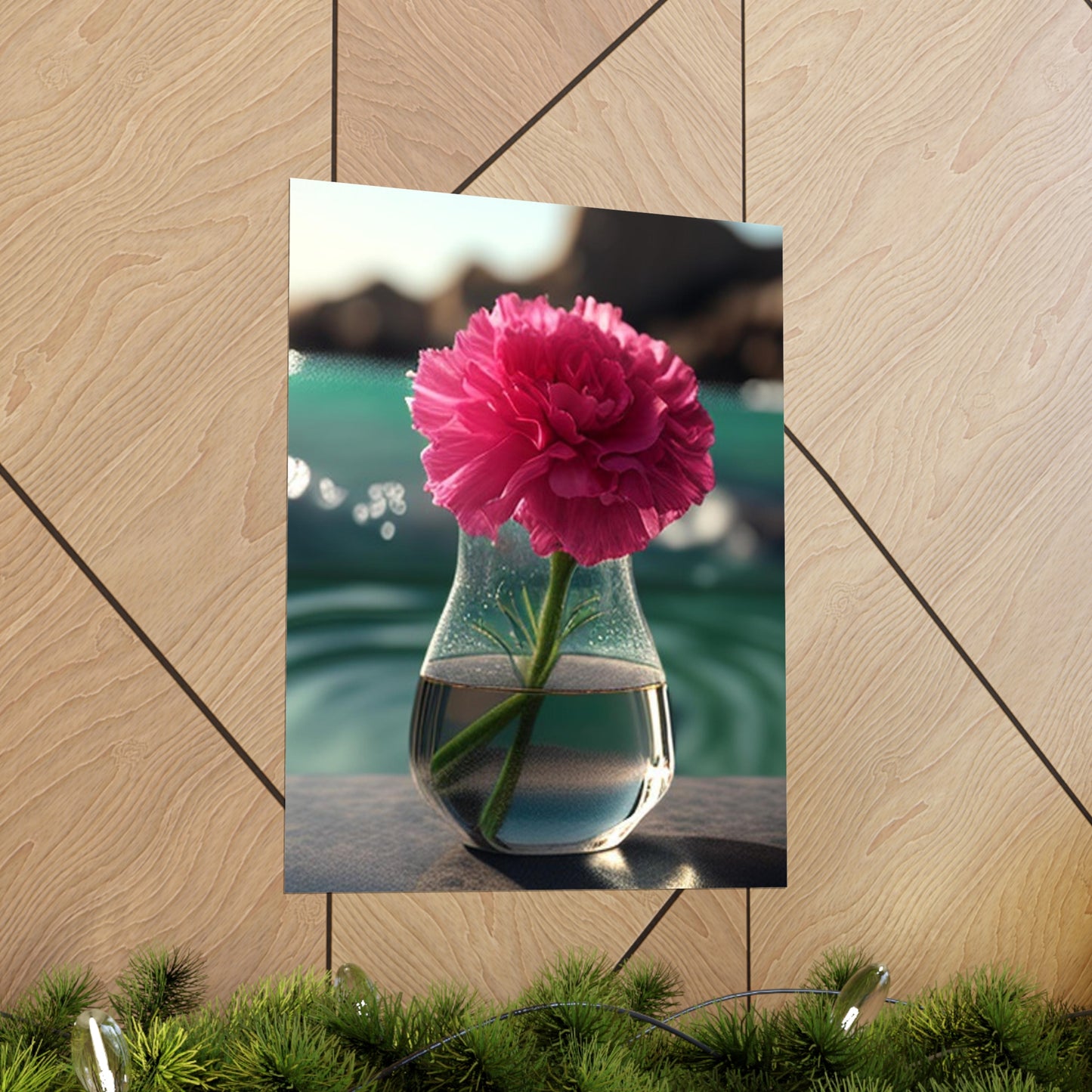 Premium Matte Vertical Posters Carnation 4