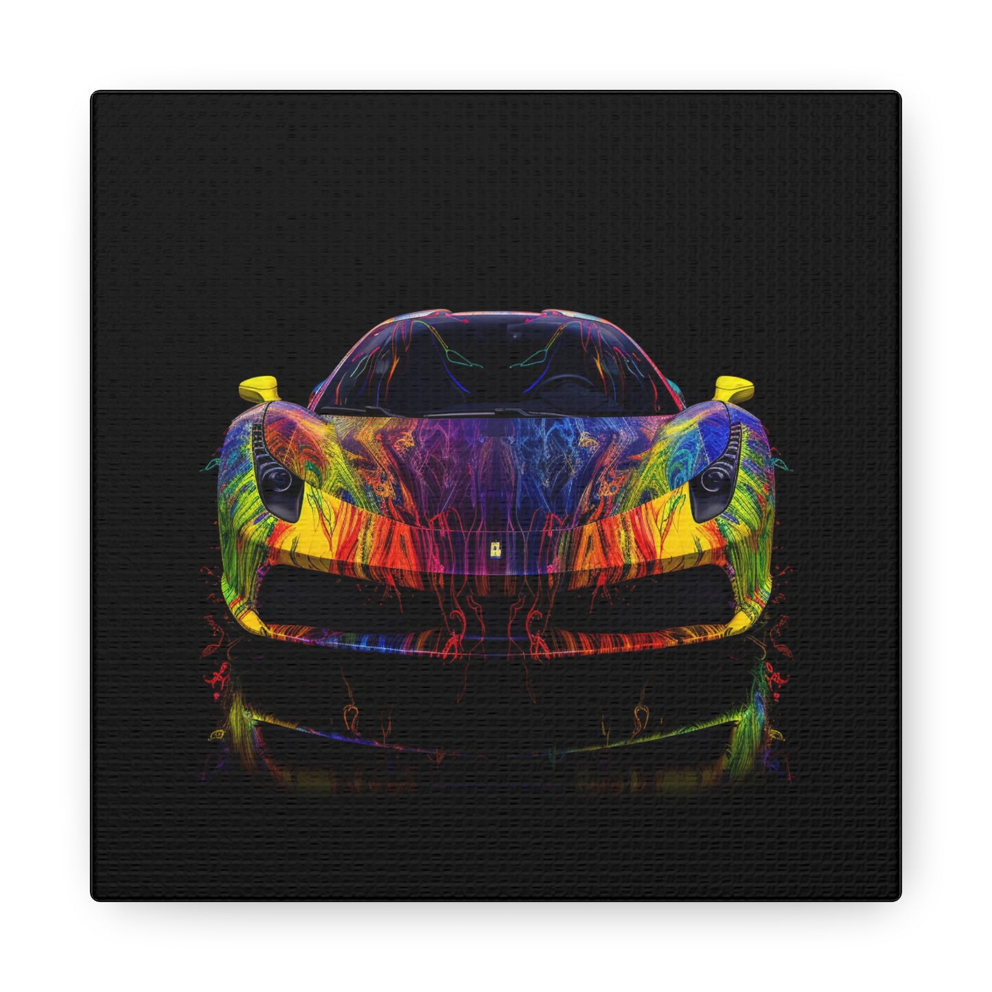 Canvas Gallery Wraps Ferrari Color 2