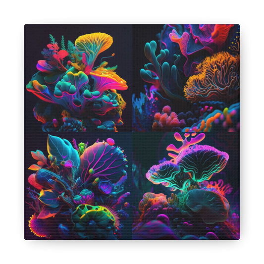 Canvas Gallery Wraps Macro Coral Reef 5