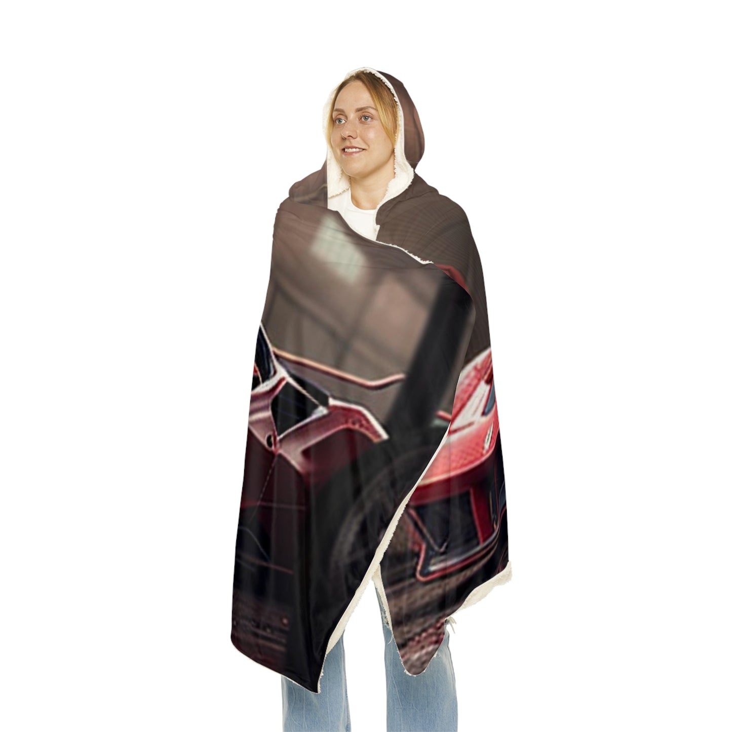 Snuggle Hooded Blanket Ferrari Hyper 4