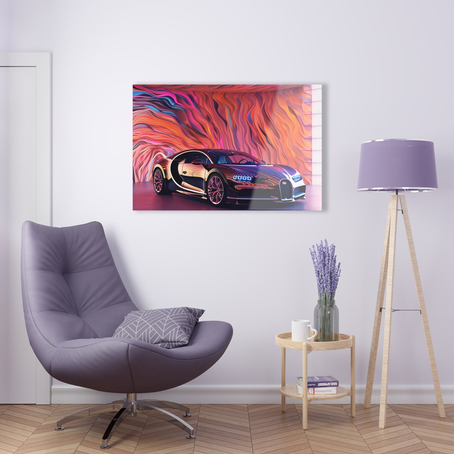 Acrylic Prints Bugatti Abstract Flair 4