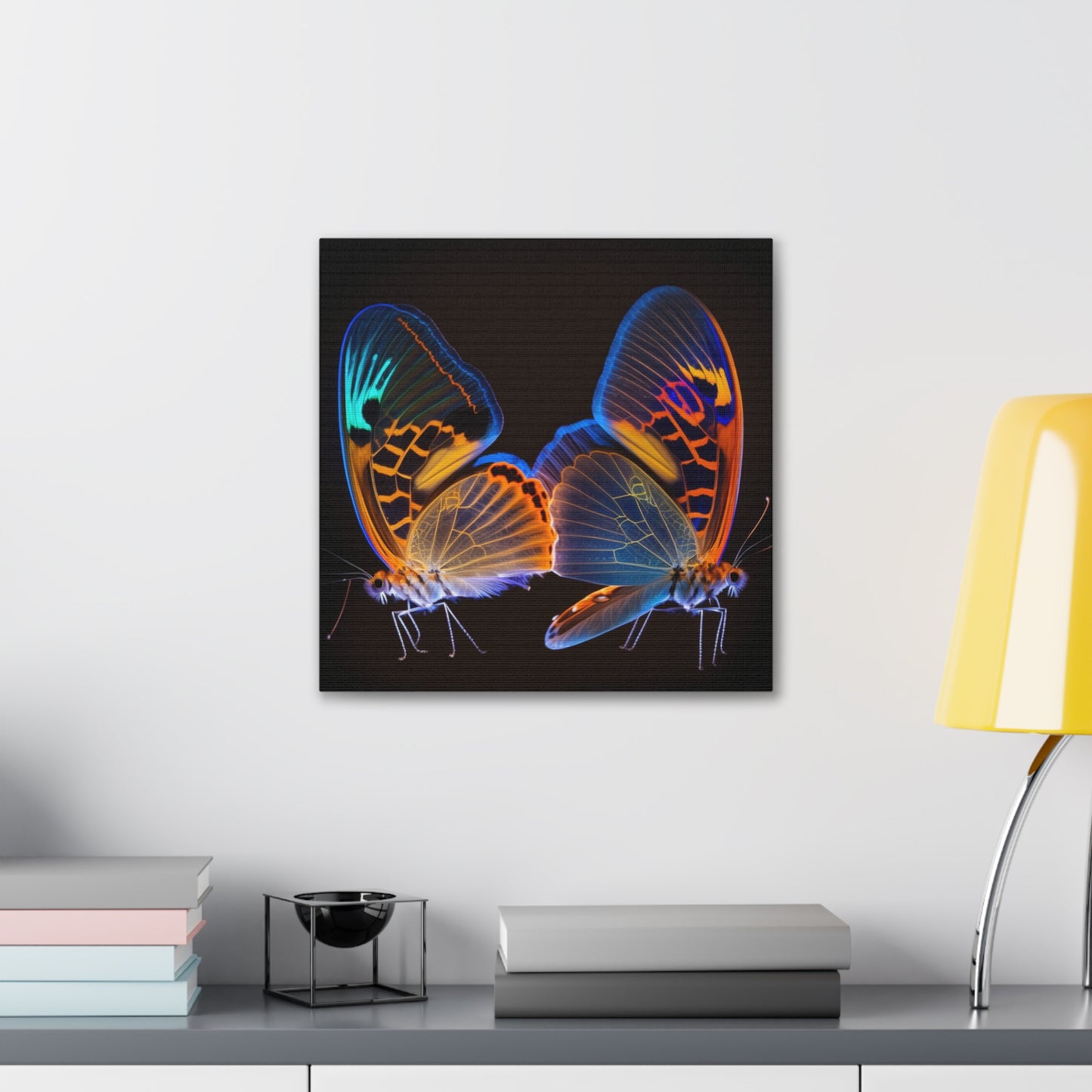 Canvas Gallery Wraps Neon Glo Butterfly 2