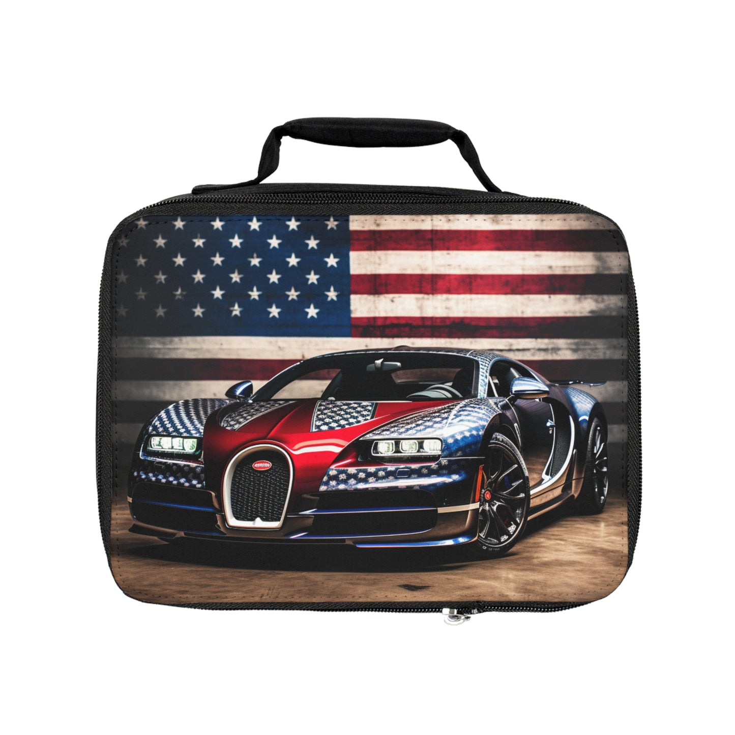 Lunch Bag Bugatti American Flag 1