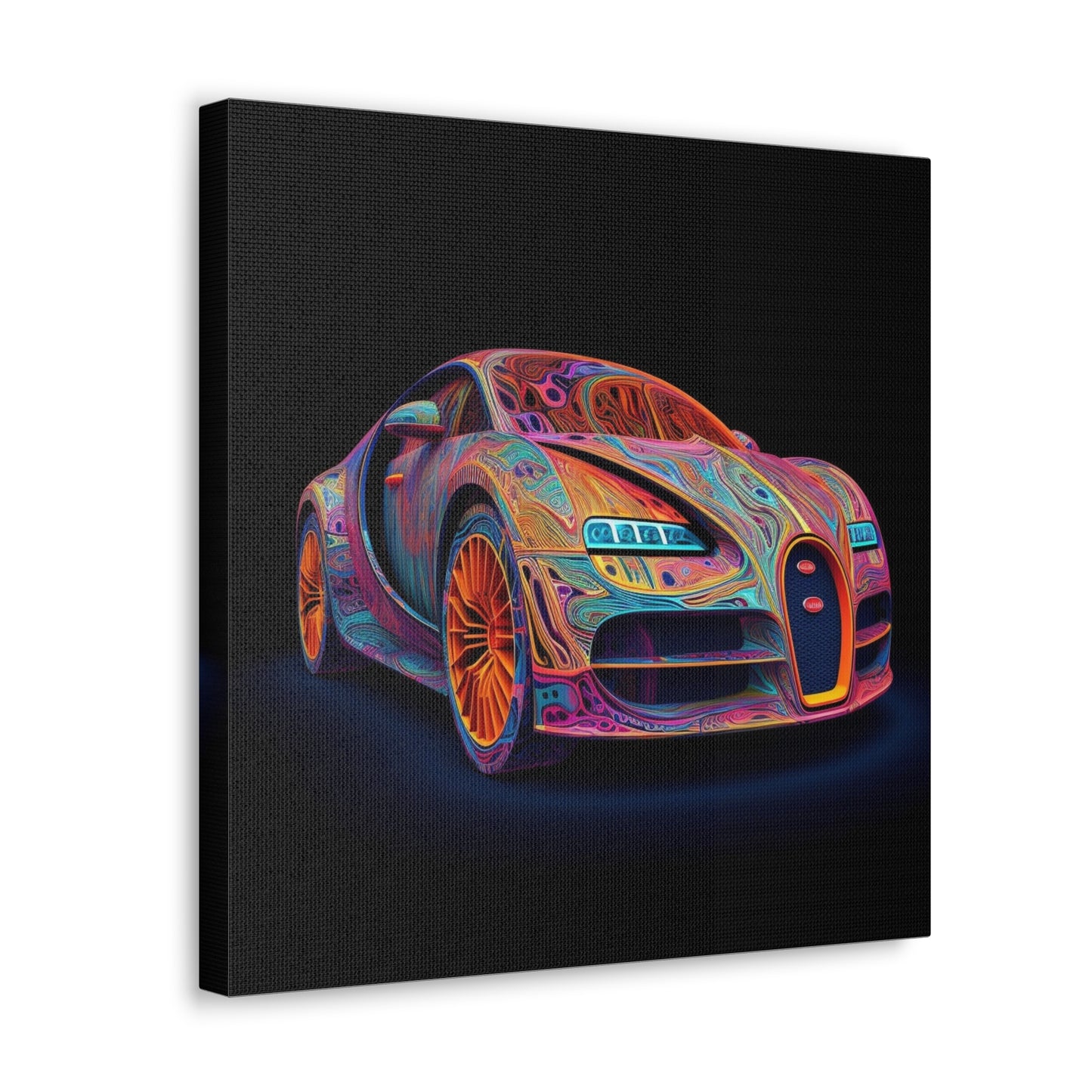 Canvas Gallery Wraps Bugatti Abstract Concept 1