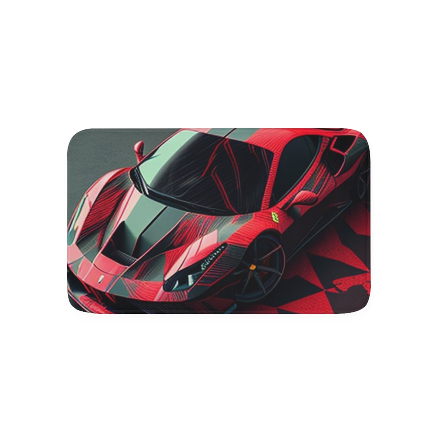 Memory Foam Bath Mat Ferrari Hyper 2