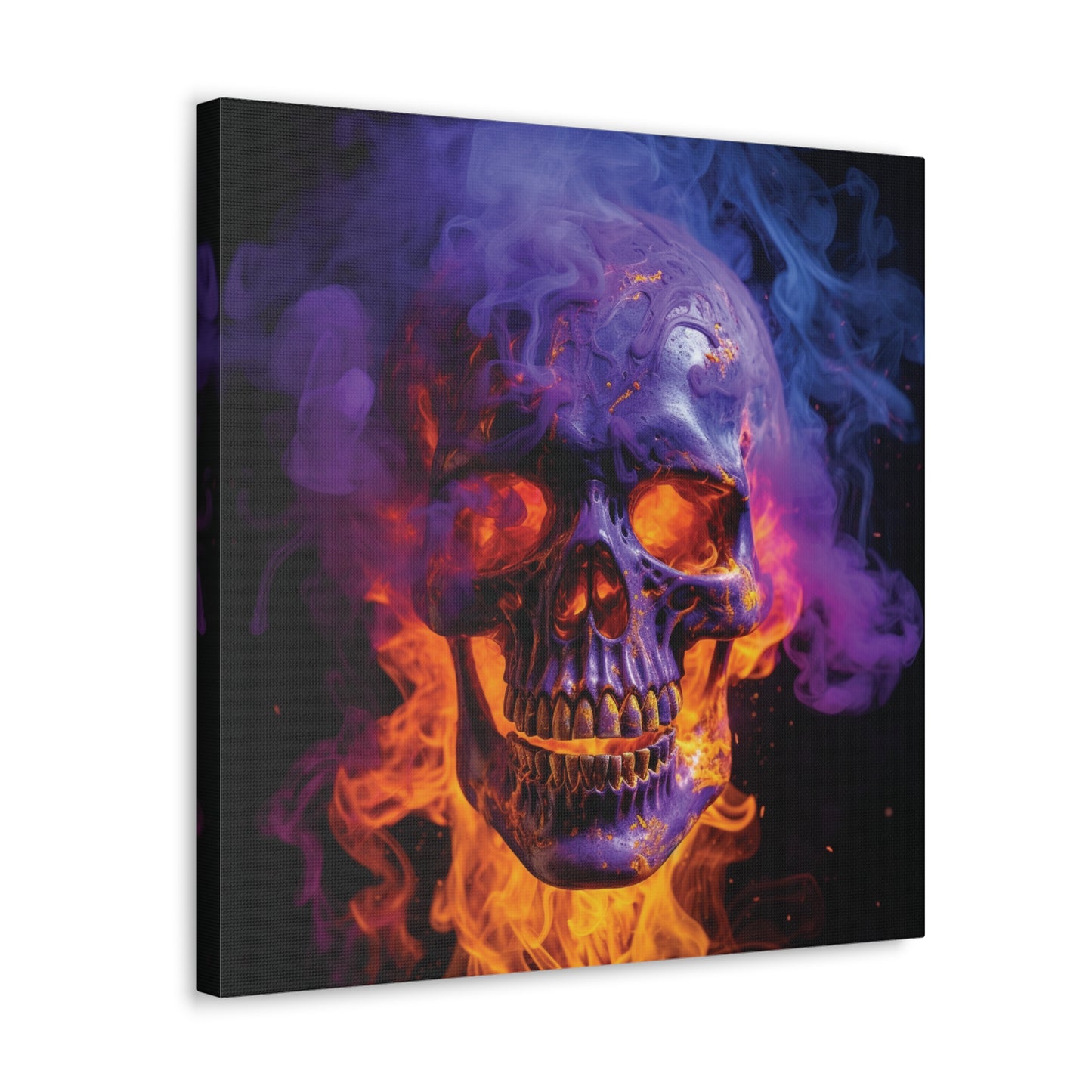 Canvas Gallery Wraps Macro Skull 1