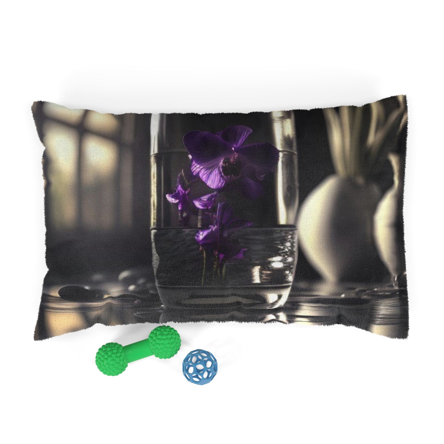 Pet Bed Purple Orchid Glass vase 4