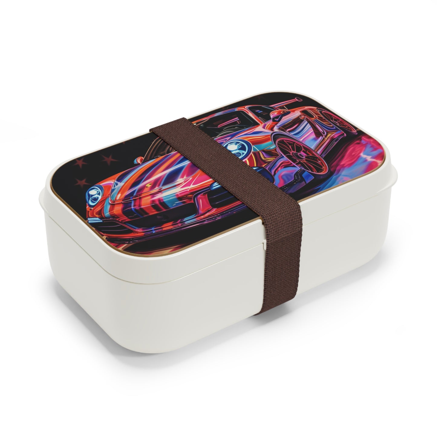 Bento Lunch Box Macro American Flag Porsche 4