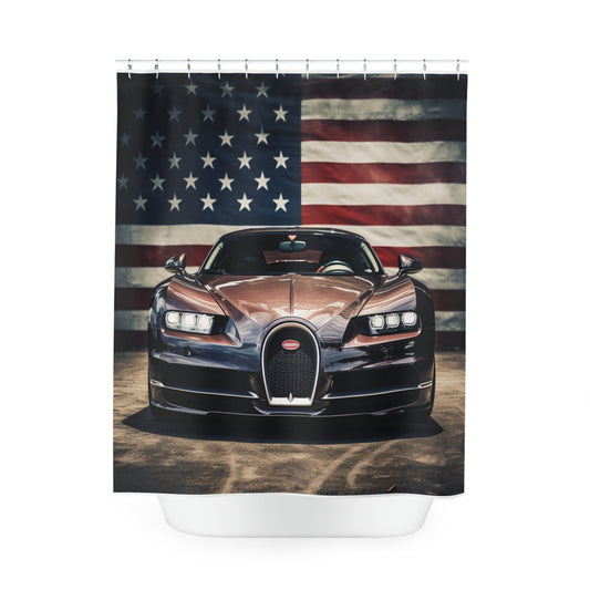 Polyester Shower Curtain Bugatti Flag 4